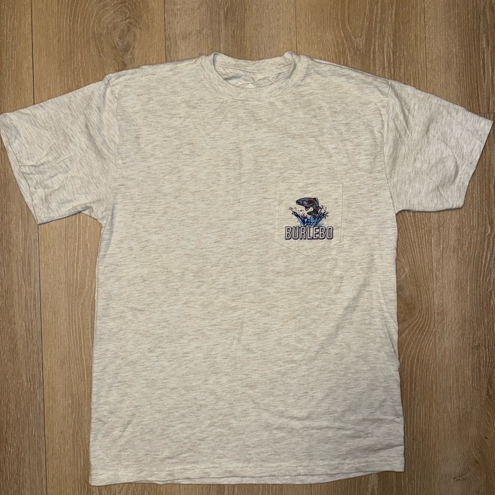 BURLEBO Light Gray Short Sleeve Tee